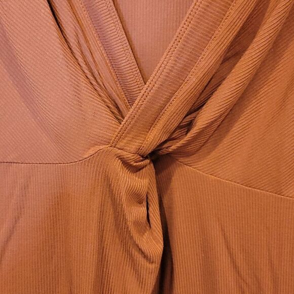 Free People Rust Blouse Sz XS - Picture 2 of 7